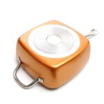 3 in 1 Square Copper pan for Deep frying - Image 5