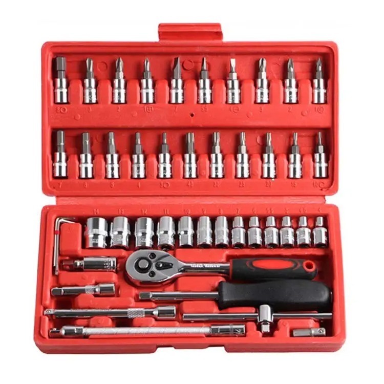 H618bfa0f6e9e444db93a0dcb14a6eb6.jpg Car Socket Wrench toolset - Image 1