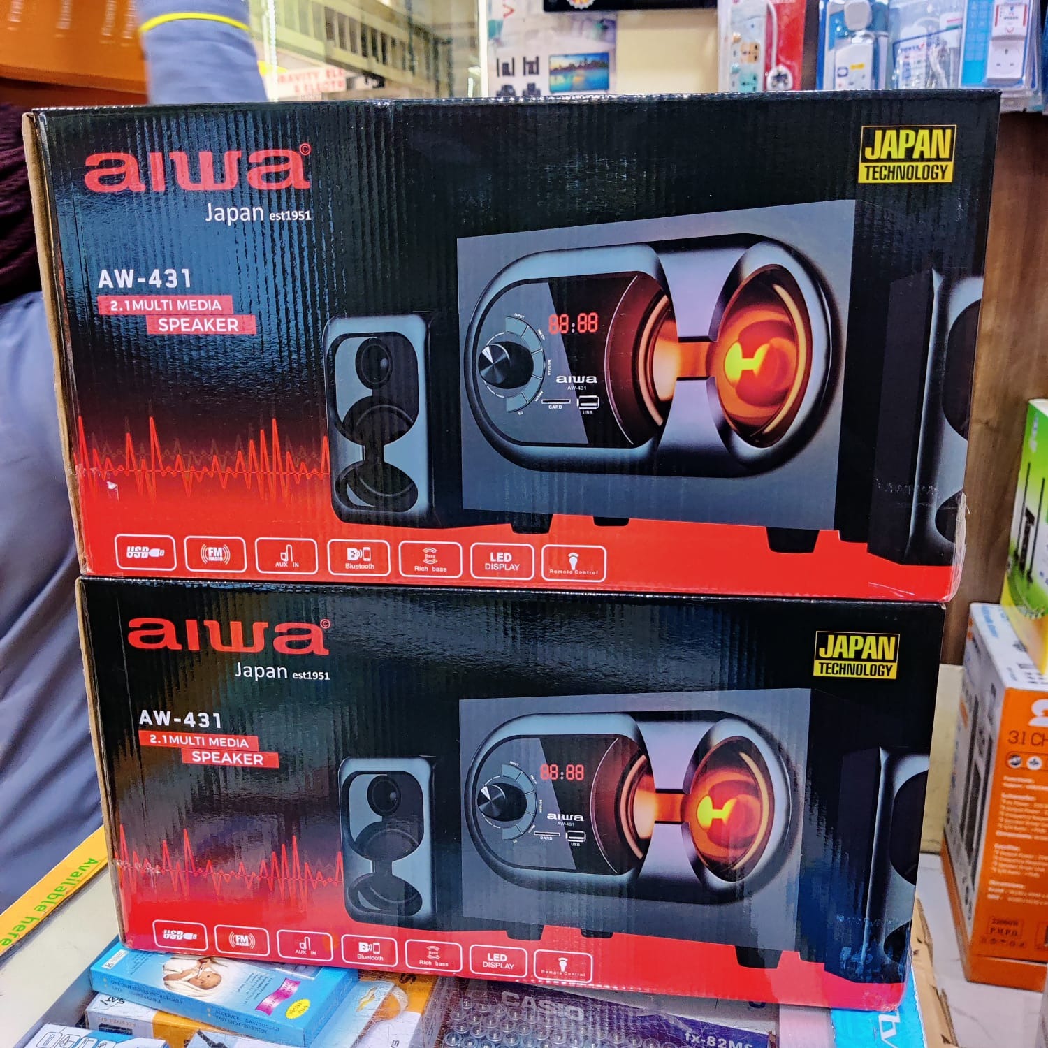 a2.jpg Aiwa Aw431 2.1 Ch Multimedia Speaker - Image 1